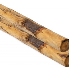 Kastanjehouten Paal Geschild Ø6-8cm 250cm | OP=OP