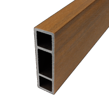 WEO® Zonweringselement Brise Soleil 42x145mm | Teak | 390cm | E-klasse