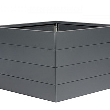 Plantenbak Modulair Antraciet 120x120x56cm