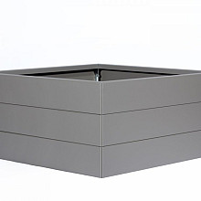 Plantenbak Modulair Taupe 120x120x42cm