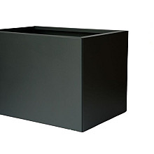 Plantenbak Vlak Grafietzwart 90x90x60cm