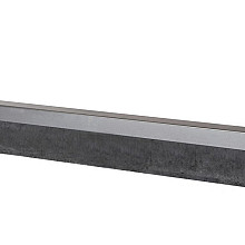 U-profiel Verzinkt Staal gelijkzijdig opsluitband 5cm 220x51x51x5,4cm