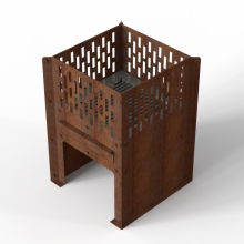 Cortenstaal vuurkorf