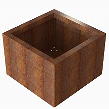 Plantenbak Module+ 60x60x42cm Corten
