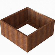 Plantenbak Module+ Corten 120x120x56cm