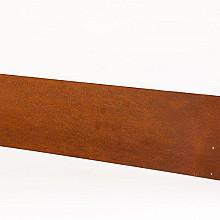Kantopsluiting Single (flg) 300x16.5cm Corten