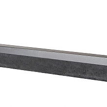 U-profiel gelijkzijdig opsluitband 5cm 300x5.1x5.1x5.4cm Verzinkt