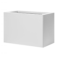 Plantenbak Vlak Wit 60x30x40cm
