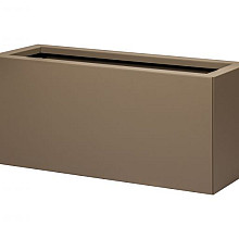 Plantenbak Vlak Supra Bruin 90x30x60cm