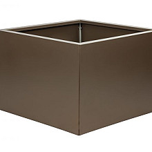 Plantenbak Vlak Supra Bruin 60x60x60cm