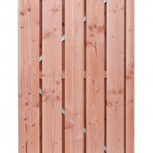 Douglas geschaafde plankendeur op verstelbaar stalen frame, 18 mm 100x195cm onbehandeld