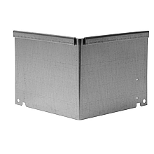 Inwendige hoek Kantopsluiting Single & Single flex 10cm Verzinkt