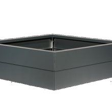 Bloembak modulair plankmodel | 28 cm hoog