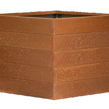 Bloembak modulair plankmodel | 70 cm hoog