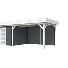 Vuren Topvision Premium Parelhoen 400x300cm en luifel 400cm onbehandeld