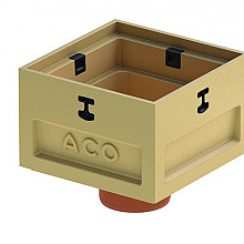 ACO Europoint Lage onderbak incl. spie Ø110mm 25x25x21cm