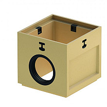 ACO Europoint ophoogelement incl. Zijaansluiting Ø110 25x25x21,7cm