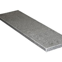 Afdekplaat-Vijverrand Graniet Antraciet G654 100x35x3cm met facet