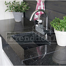 Buitenkeuken Buffet | Granieten wasbak incl. kraan 720x623mm