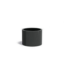 CIRCUM met wielen Ø800x600mm Aluminium (AMWL6.2)