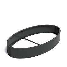 ELLIPSE zonder bodem 2800x1600x400mm Aluminium (AELW2)