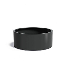 CIRCUM met bodem Ø1500x600mm Aluminium (AM2.2)