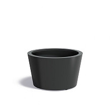 CONIC met bodem Ø1000x600mm Aluminium (AC5.2)