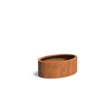 ELLIPSE met bodem 1200x800x400mm Corten (CEL6)