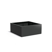 CARREZ met bodem 1400x1400x600mm Aluminium (AF3.2)