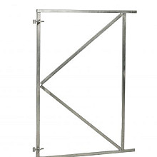 Verstelbaar stalen poortframe 120x155cm vuurverzinkt