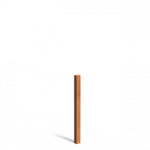 Tuinpaal 1500 | 100x100x1500mm Corten (CPW.100.1500)