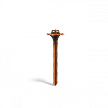 Tuinpaal Grondanker | 860x220x160mm Corten (CPWG)