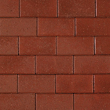 BKK met deklaag 8cm rood