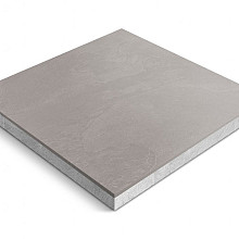 Keramische tegel Ceradeco 90x90x5cm Nordica Grey LUX