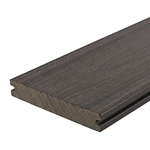 WPC 22,5x138mm Fiberdeck Premium | massief | 2-zijdig Dark Grey 400cm