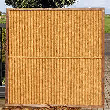 Kokosscherm in houten frame 90x180 cm