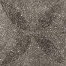 Keramische tegel vtwonen Solostone Decoren Hormigon Flower Antra 70x70x3,2cm