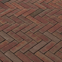 Gebakken dikformaat 80 mm Veldhoven strak