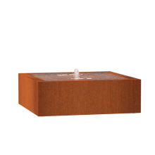 Corten Watertafel 1200x1200x400mm Corten 3mm (CB11)