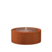 Corten Watertafel ROND 1000x400mm (CBR6)