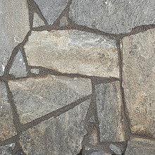 Flagstones Karisto Zwart 15-25mm GEBRUIKT | OP=OP