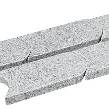 Graskanttegel Graniet G603 25x10x3cm