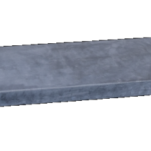 Afdekplaat-Vijverrand Blue Stone Linea 100x25x3cm