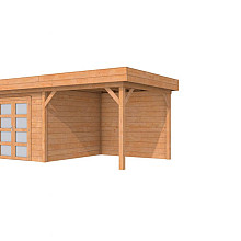 Topvision tuinhuis Douglas Roek met luifel