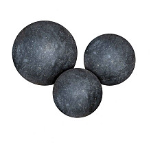 Set bollen Black granite, gepolijst Ø 45, 35 en 25cm Gepolijst